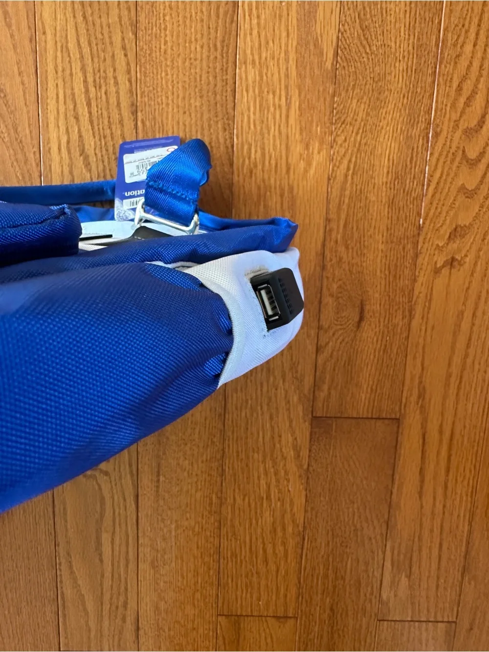 Sony Blue PlayStation Symbol Backpack with White Accents